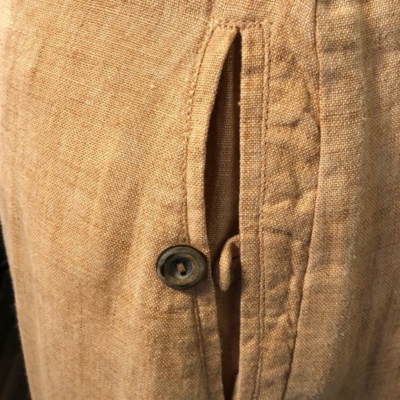 David Dart Collection 100% Pumpkin Latte Color Two Piece Top and Maxi Skirt Set - Picture 4 of 17